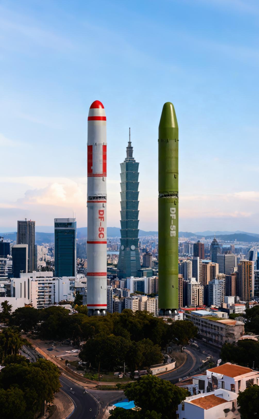 台政客与高市早苗办公桌合影被群嘲冷知识大家可能并不是很了解东风5系列导弹，据说其