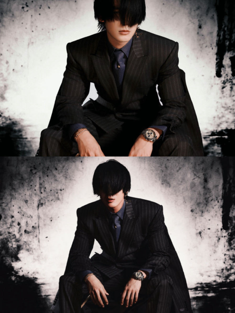 于适这下真成酷盖了于适头发盖脸造型 哈哈哈我们哥哥的新造型是不是有点太劈头盖脸了