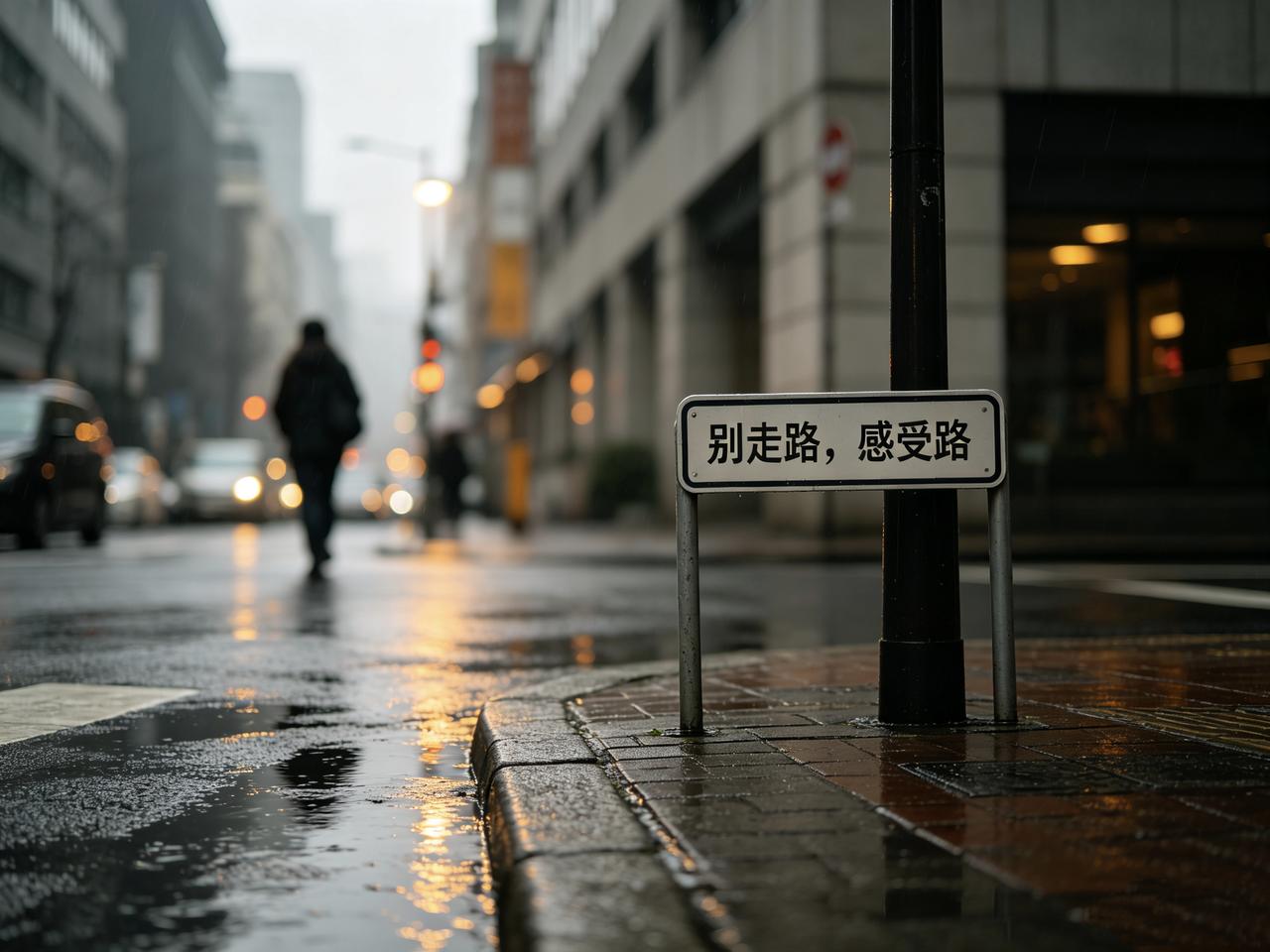 后悔现在才读懂的一段文字：
“人生的路，终究要自己一步一步走完。没人能替你品尝生