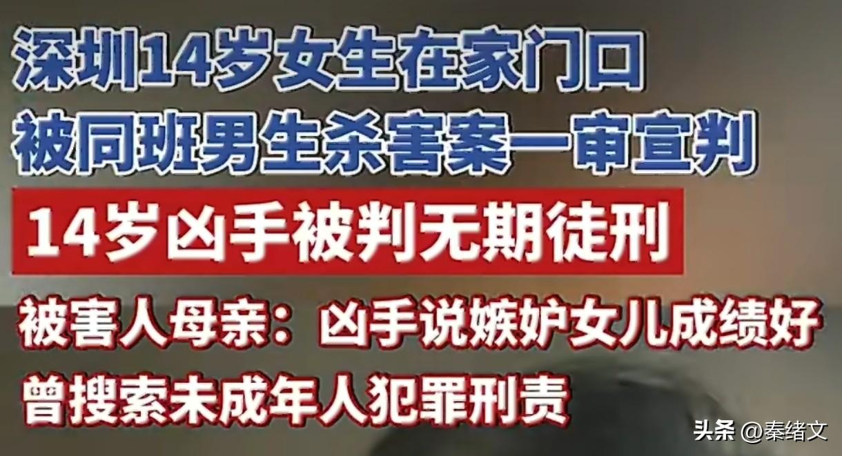 14岁男孩杀女同学判无期！面无表情的样子，比判决更让人发冷
 
深圳中院的法庭里