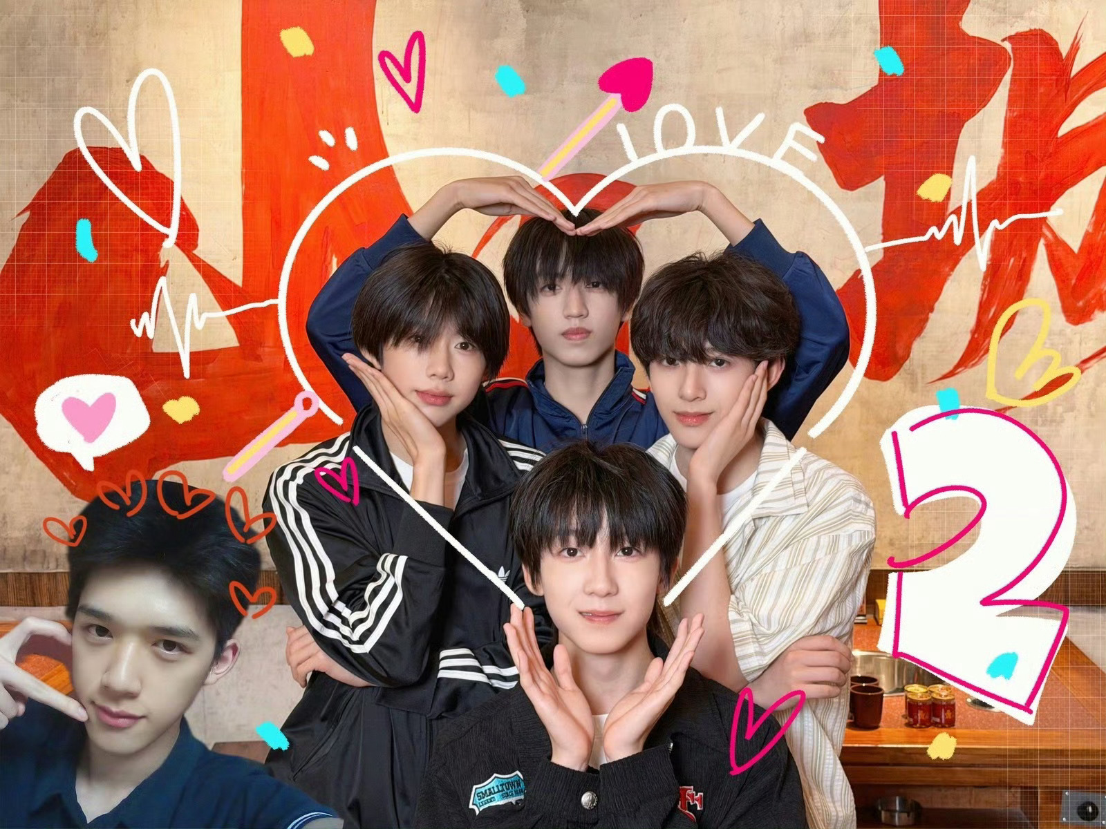 TF四代给粉丝送上专属520比心！💗 