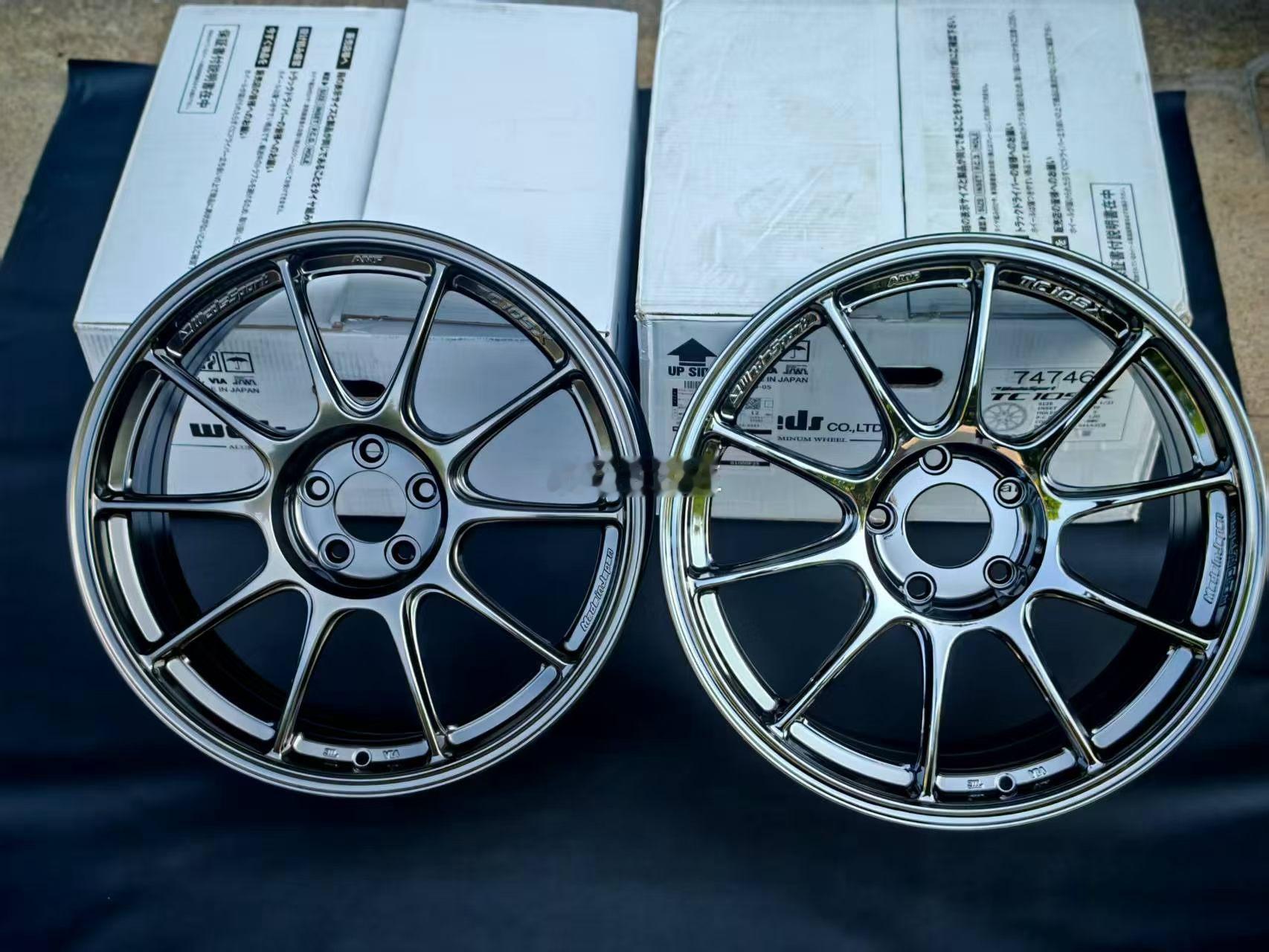 日本🇯🇵进口 WEDS TC105X  18*9.5/39    5*120
