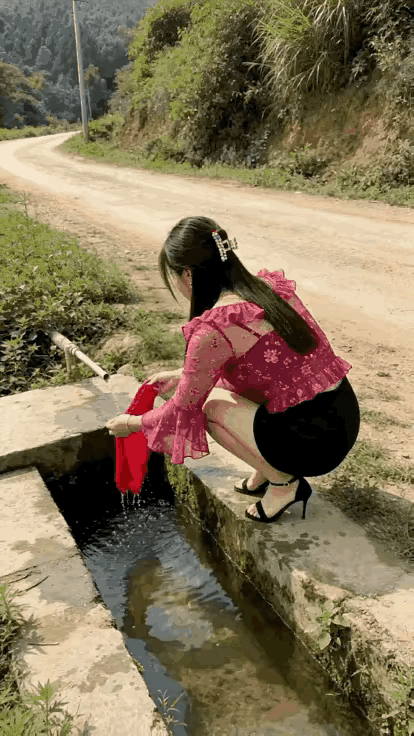很久没见过这么清澈的水了[捂脸][捂脸]
