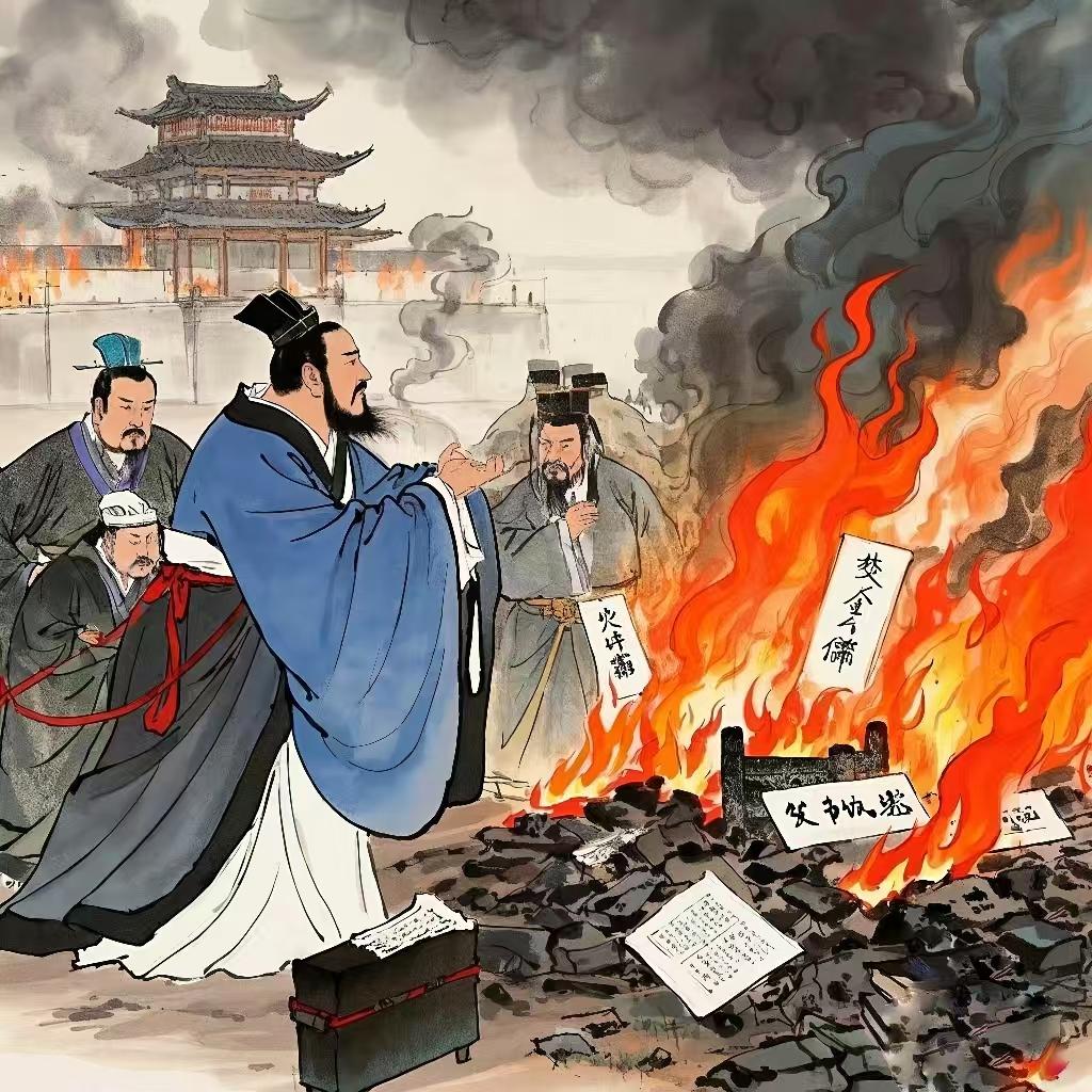 同样是堵人的嘴、捆人的思想，秦朝的 “焚书坑儒” 和清朝的 “文字狱”，一个来得