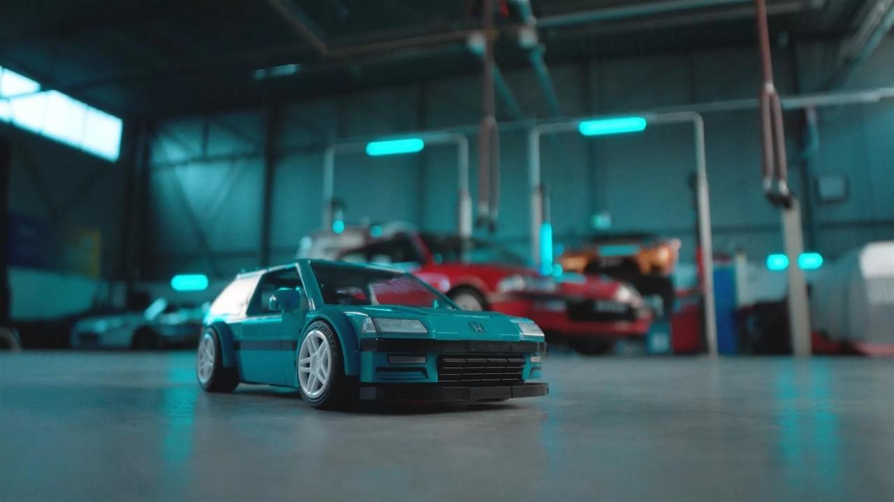 拼装车模好者迎来新选择：美泰旗下积木品牌Brick Shop近日推出两款本田经典