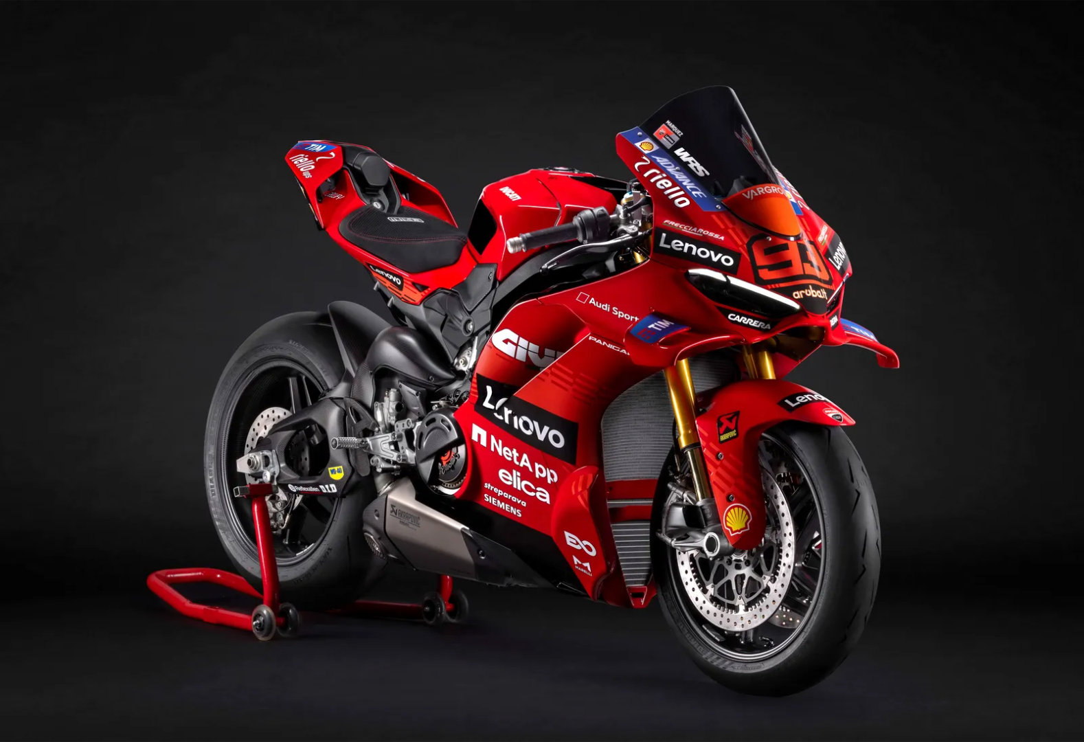 车市热门 杜卡迪 Panigale V4 马昆斯 2025 世界冠军复制版 