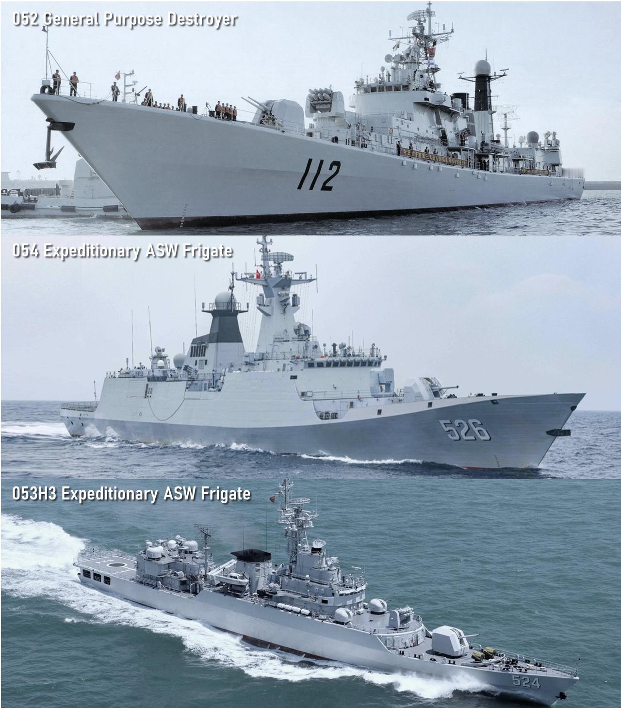这三型国产舰艇曾是我国海军的主力担当，如今主要用于训练，或许不久将面临改装升级或