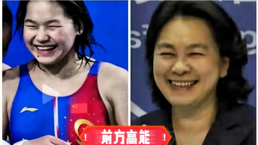 太像了！
全红婵和华春莹的“撞脸笑”，真不是网友强行联想！

183天后重返赛场