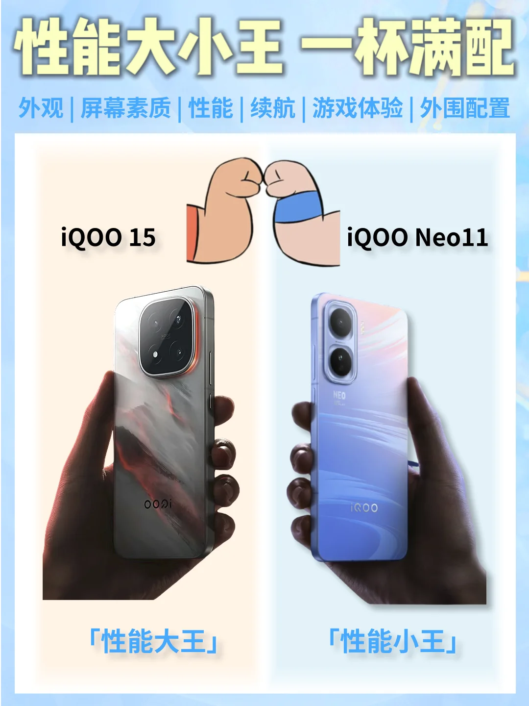 iQOO Neo11配置爆料｜全面满配，一杯到位！