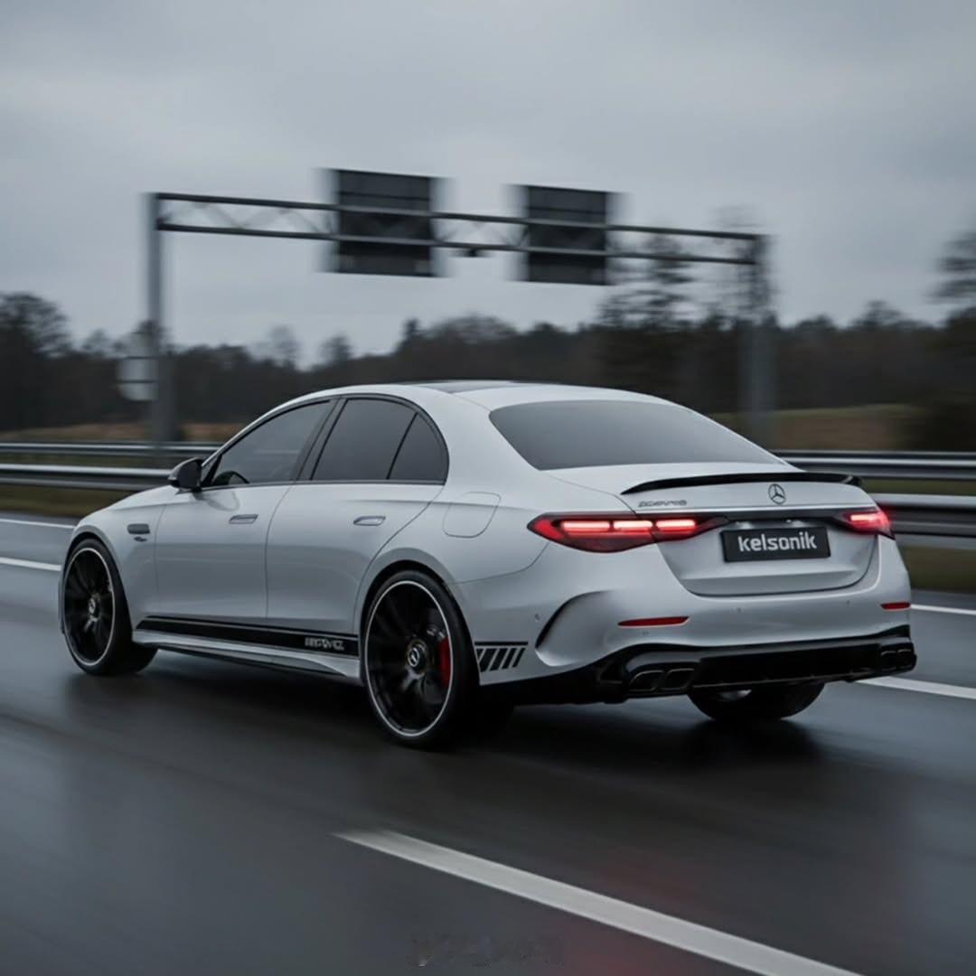 奔驰新奔驰AMG E 63渲染图 【新车渲染】新奔驰AMG E 63渲染图，大家