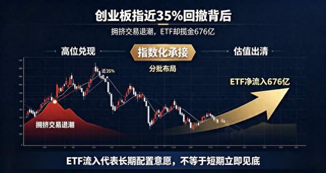 一边大跌一边吸金，创业板回撤35%，读懂ETF676亿净流入