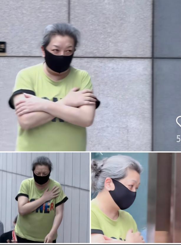 我能接受江珊胖了，也能接受江珊老了，但让我忍不了的是，她明明才快60，身上却带着