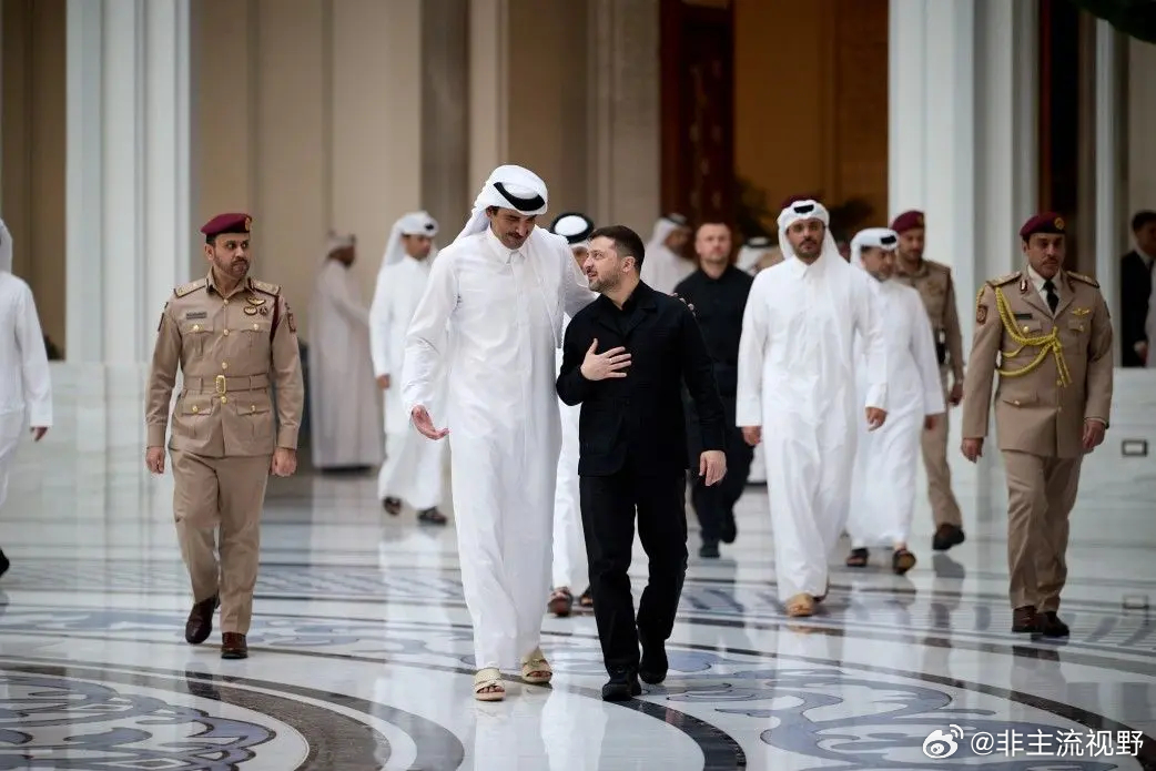 这张照片拍摄于昨天，2026年3月28日。乌克兰正在与三个海湾国家签署为期10年