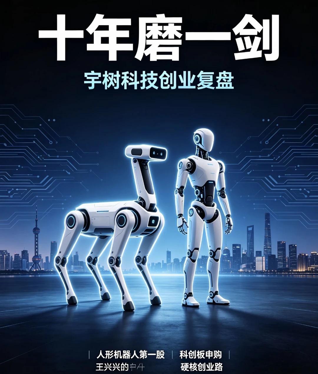 十年磨一剑｜人形机器人宇树科技今日申购🔥
2016到2026，王兴兴用十年，走
