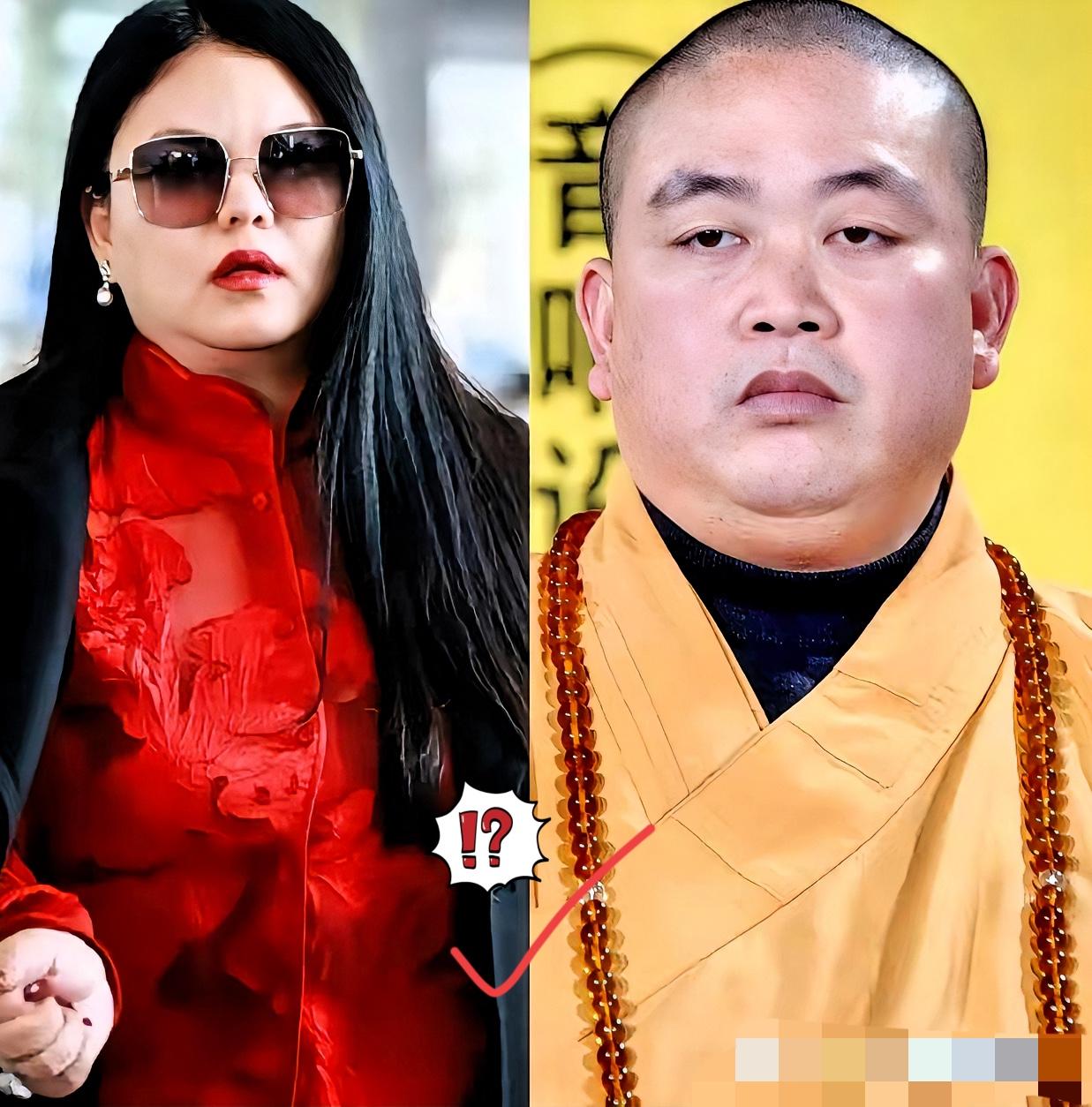 李湘这回估计心跳飙到一百八。  
不是宝贝女儿有啥风吹草动，是那位“高僧”翻车翻