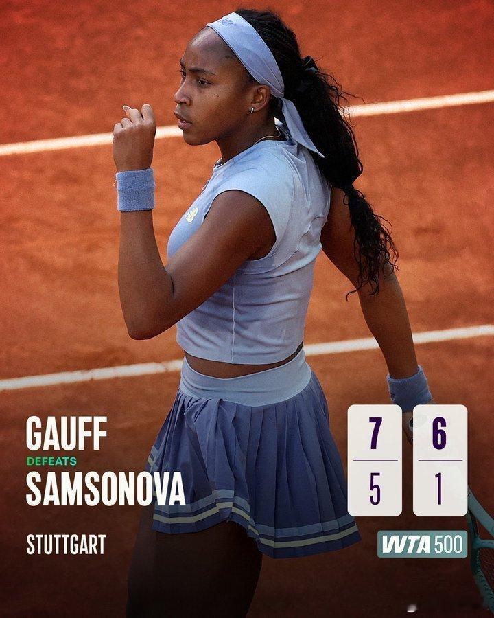 WTA500斯图加特✓🇨🇦费尔南德斯6-7/6-1/7-6惊险击败森梅兹🇹