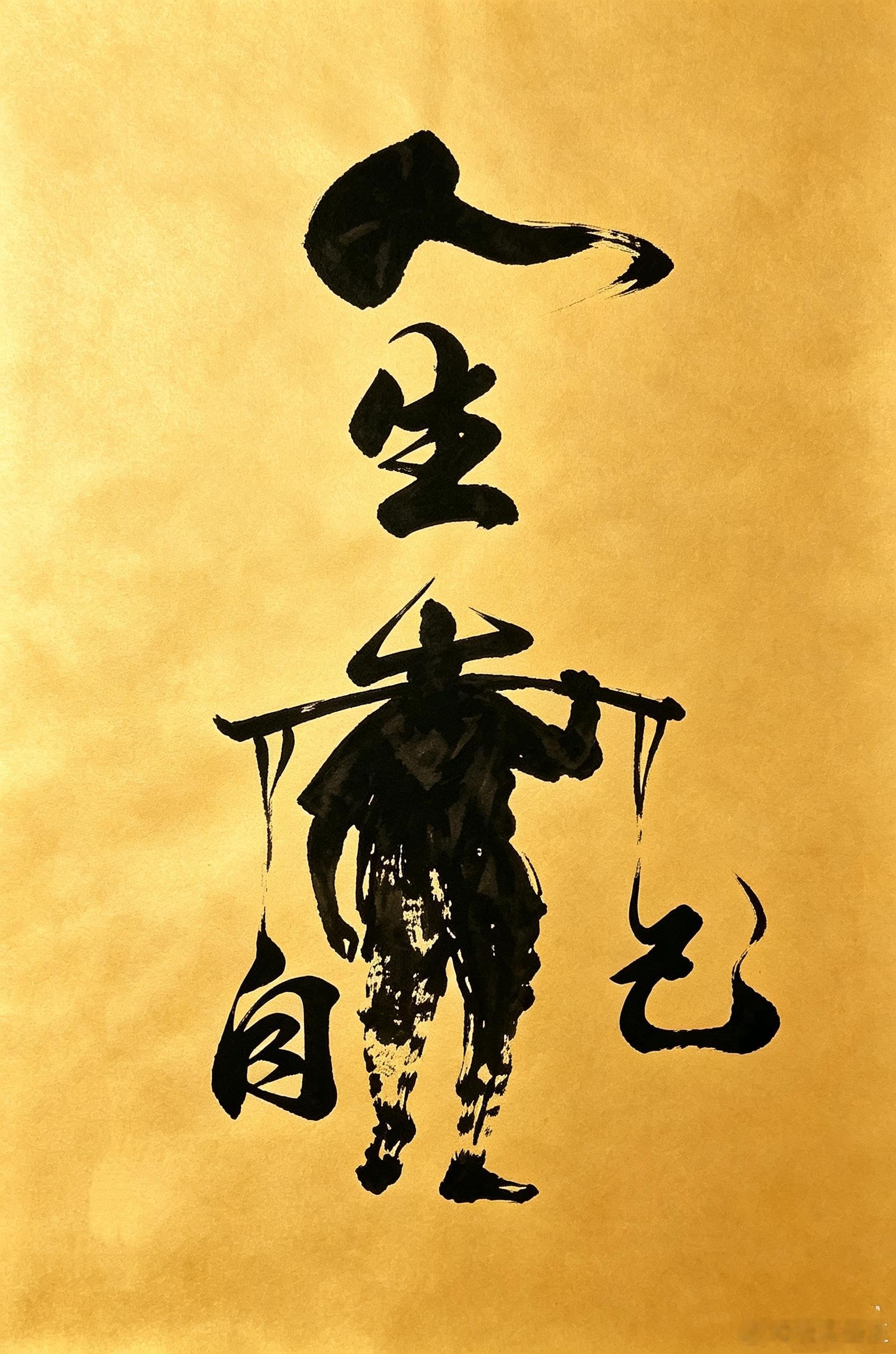 人生靠自己 世间从无凭空而来的坦途。命运要自己扛，靠山山倒，靠人人跑，自己才是最