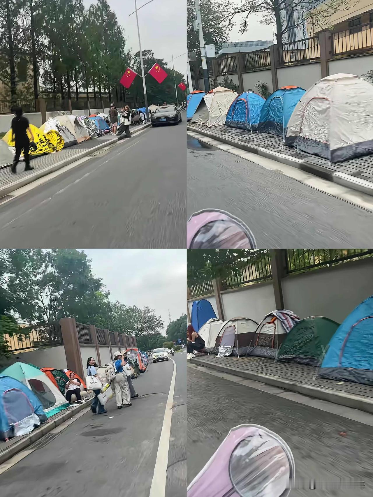 这下出名了，

全国人民

都知道了！

冲击酒店的00后：用帐篷住进酒店里，国
