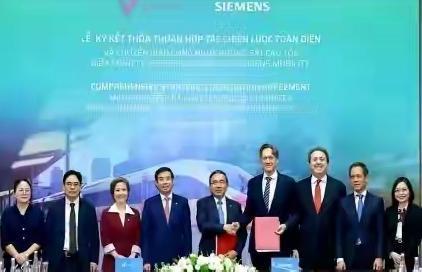 在中日公司竞争之时，越南首条高铁选择了欧洲，19日越南举行了国内首条高铁开工仪式