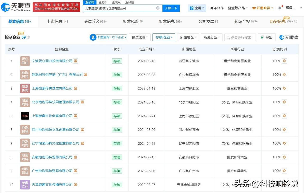 【泡泡玛特涉多起法律纠纷 泡泡玛特商业版图盘点】泡泡玛特直播事故
11月6日，有