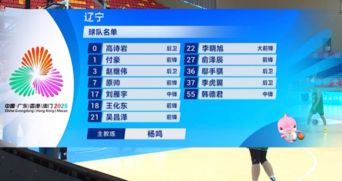 辽宁队加油第十五届全运会 ​​​