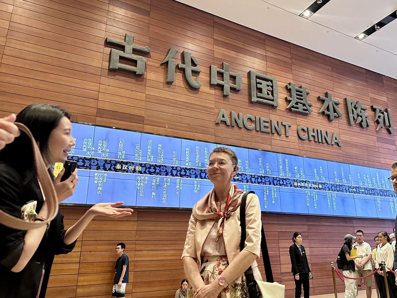 作为🇩🇪大使，向这个拥有数千年迷人历史的国家道别。今天，我参观了中国国家博物