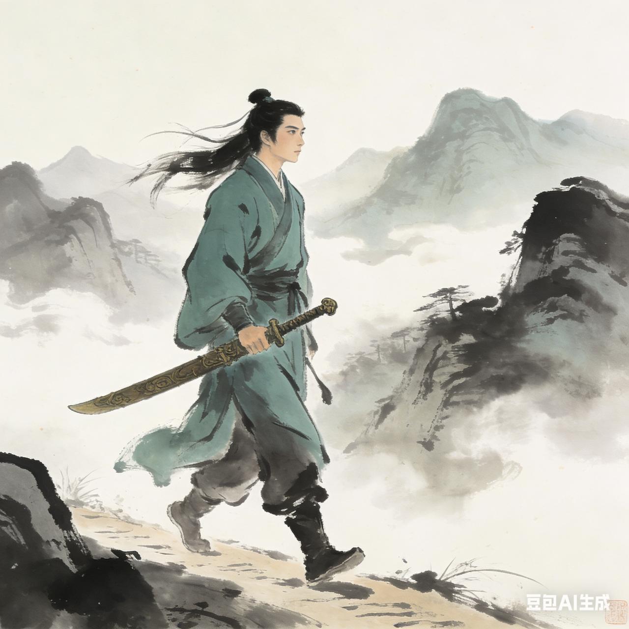 郭开是西川人。二十多岁时，他的父亲被村里一个地主家的少爷杀害。恶少杀人后逃亡外地