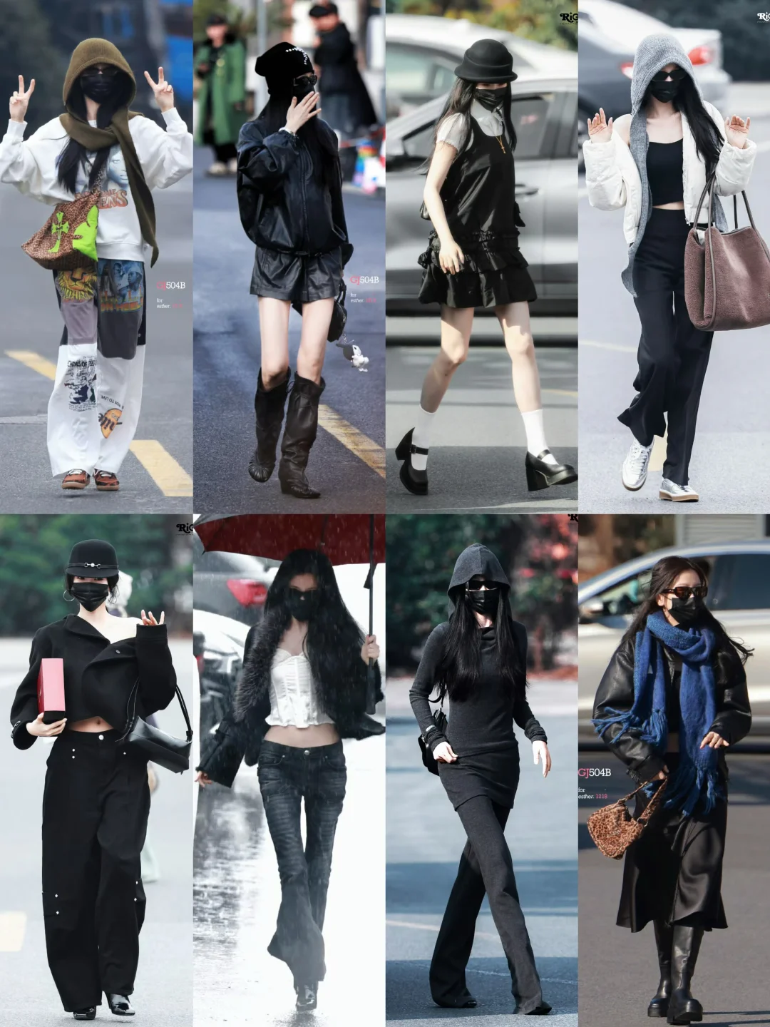 虞书欣横店时装周第五周ootd合辑