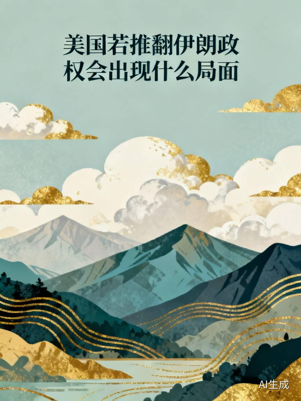美国若推翻伊朗政权，局面将不堪设想。军事上，这会是个“无底洞”。截至2026年3