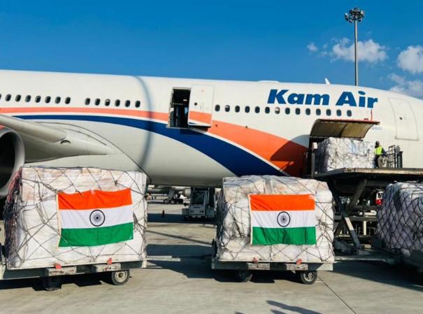 印度和中方较上劲了，派飞机火速支援阿富汗，运去大批战备物资！

3月16号巴基斯