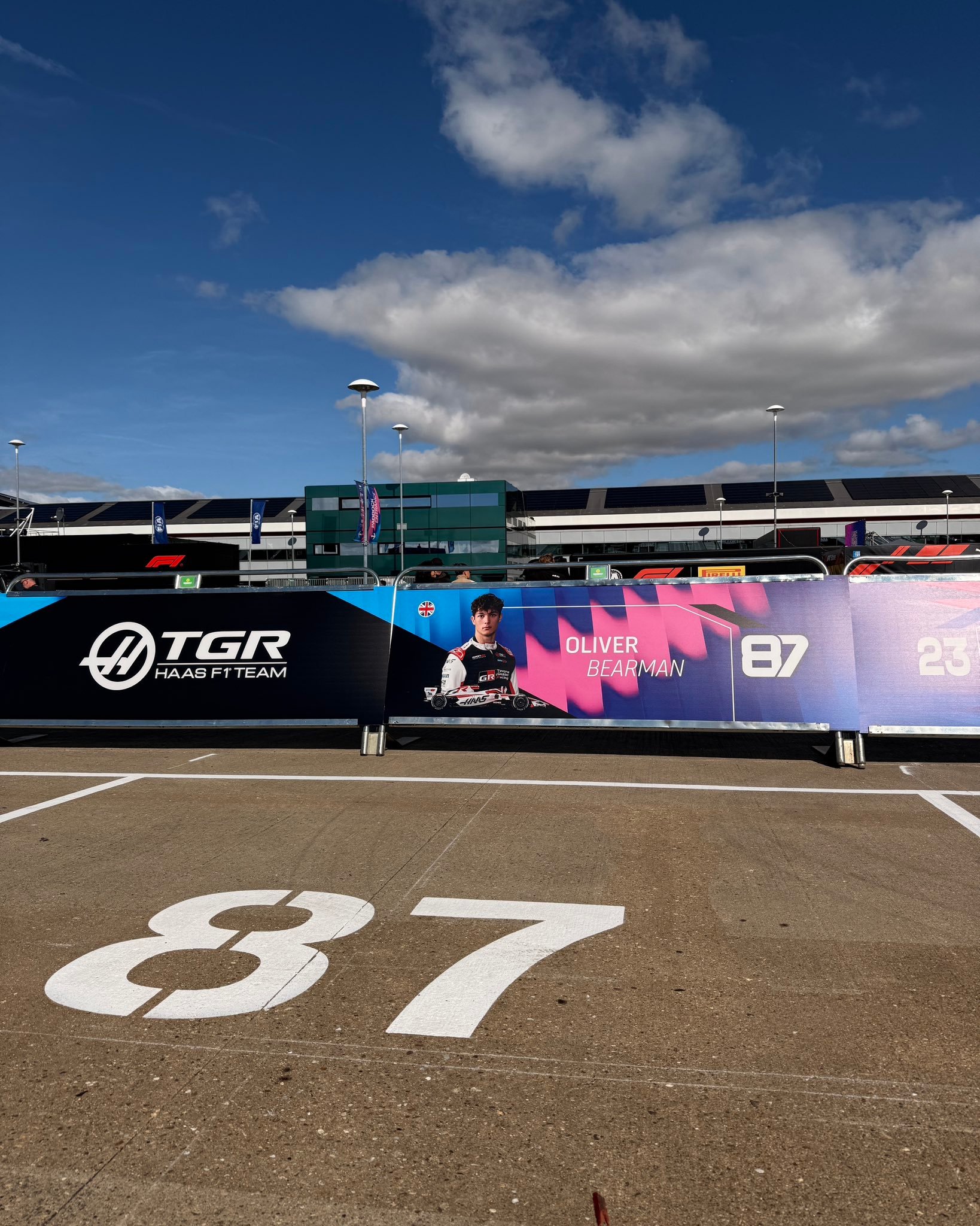 就这样等等等等比赛的到来🏎️哈斯F1车队2026F1英国大奖赛