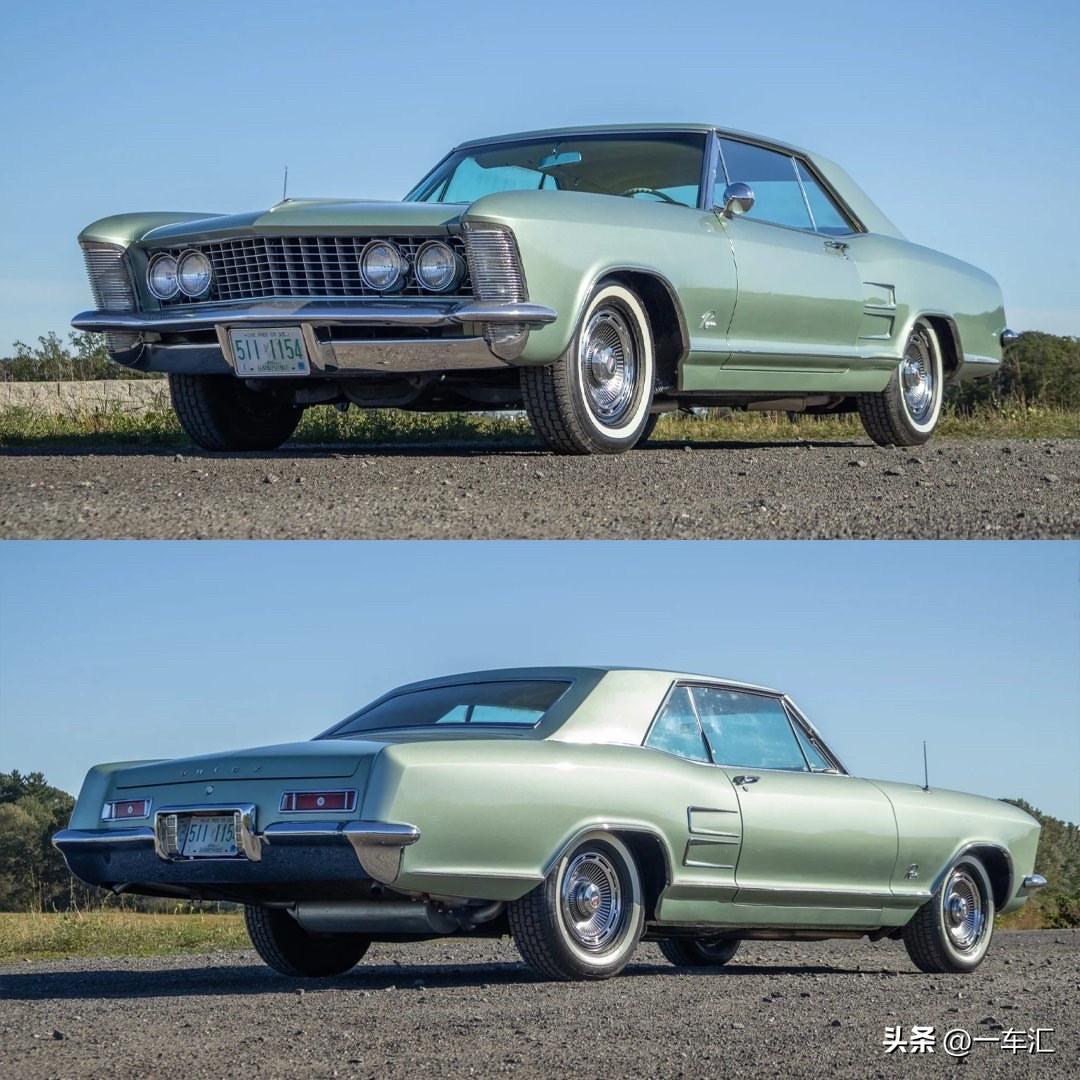 1963年Buick Riviera既像一件穿在美国街头的礼服，也像一台低语的跑