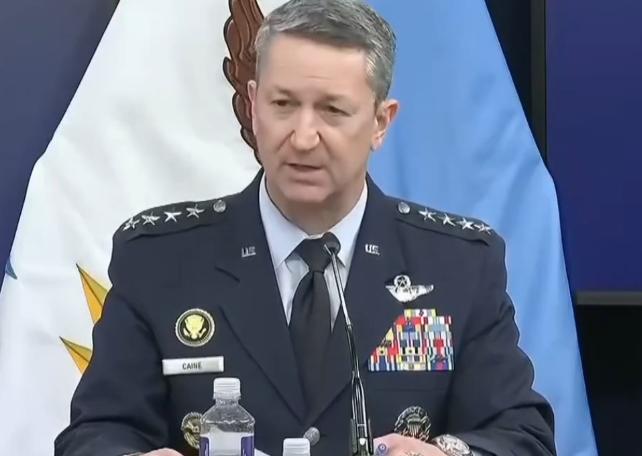 美国参谋长联席会议主席、将军丹·凯恩表示，“与冲突爆发首日相比，伊朗弹道导弹发射