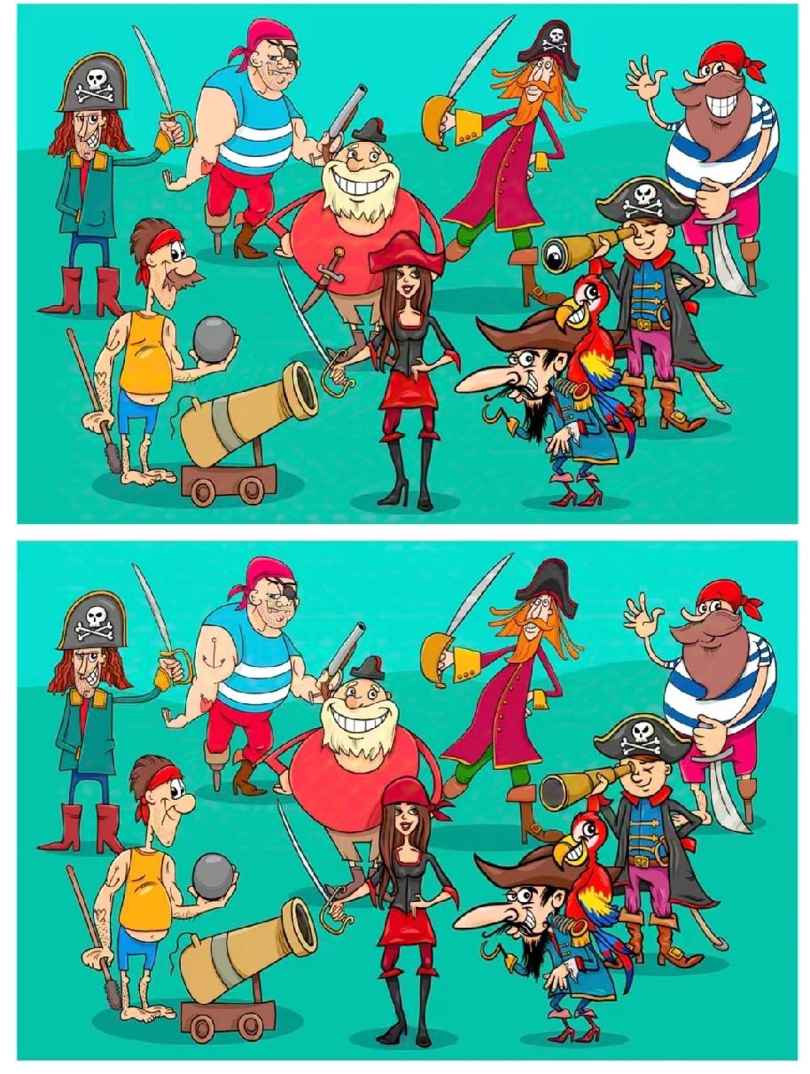 同样是海盗群像，差距居然这么大？第一眼没看出来的举个手！