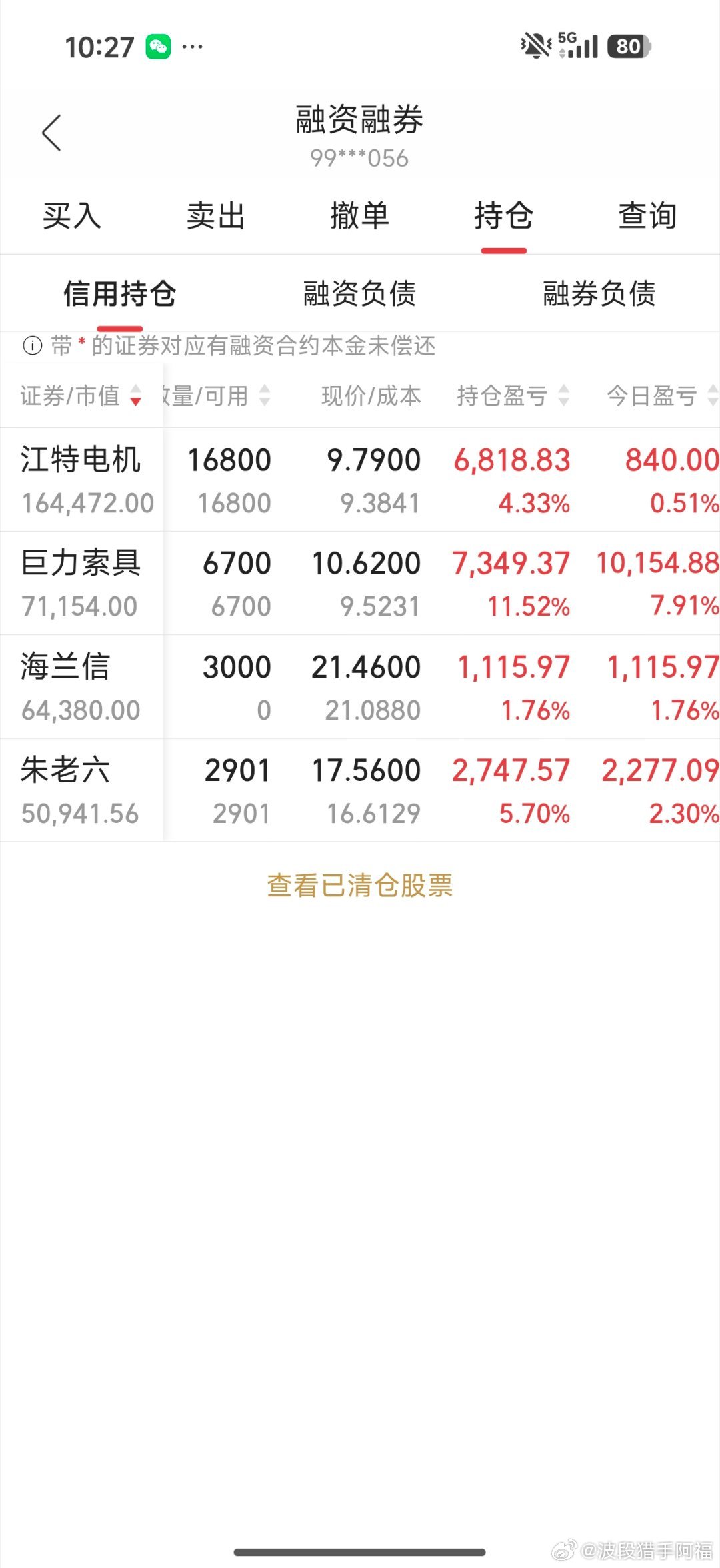 今天小赚一点，老登股发威
