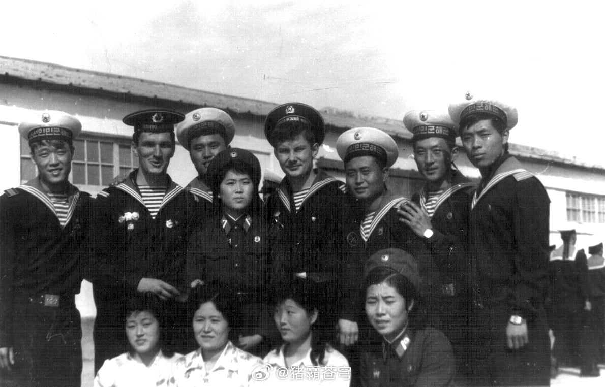 苏联太平洋舰队水兵在朝鲜烽火问鼎计划历史老照片
