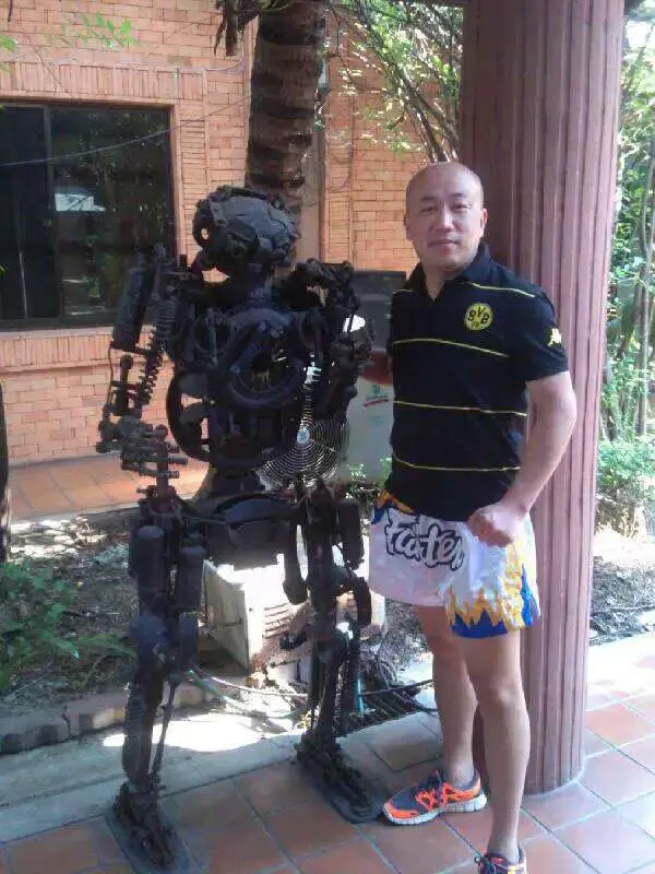 我应该是最早一批去泰国训练的人之一