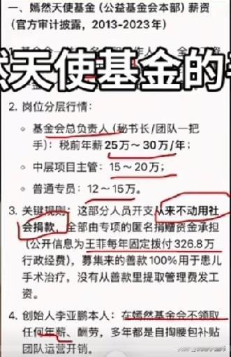 这才是真正的慈善家，
嫣然天使基金2013到2023年，
十年完整审计披露，
让