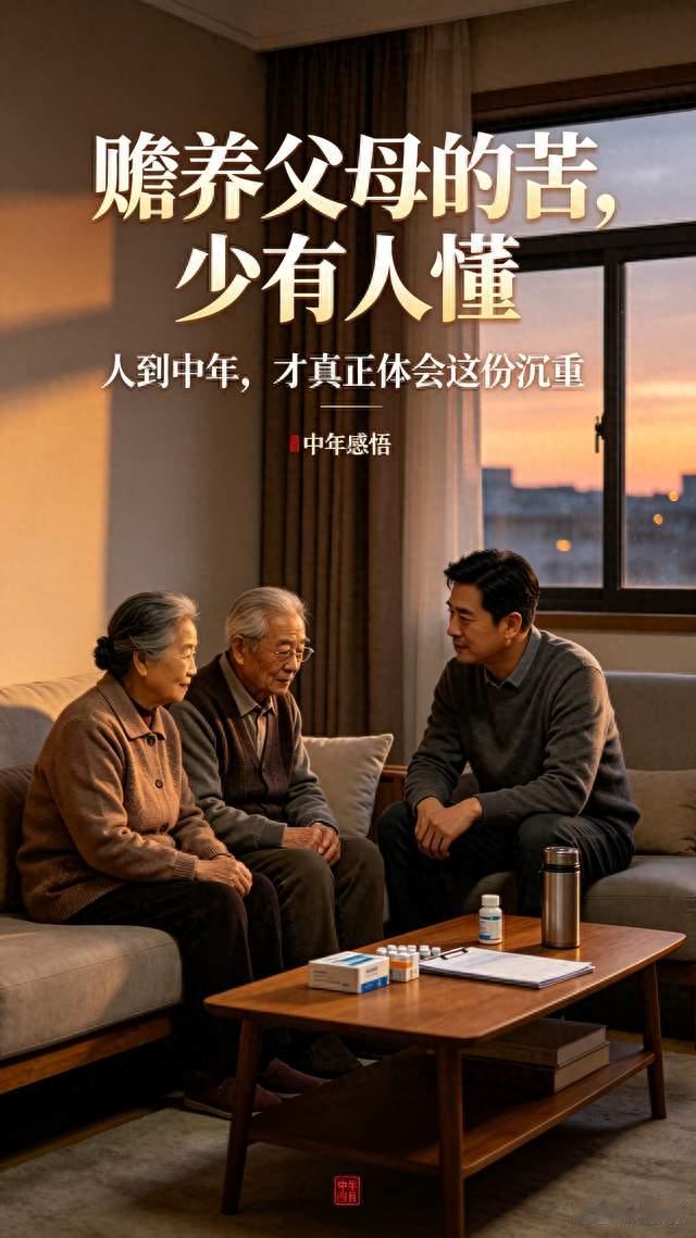 赡养老人的苦，只有亲身经历过的人才懂