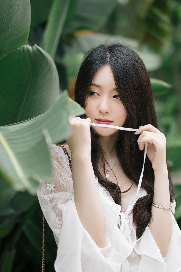 清新自然，少女心爆棚！🌿💕自然 高清美女 自然清新美少女 自然美少女自拍 自