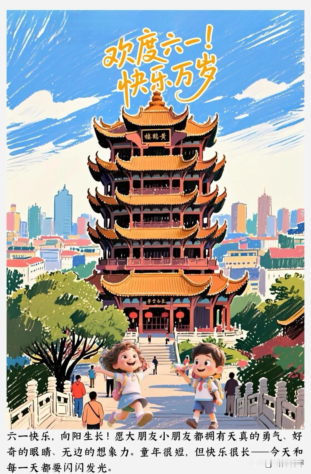 六一儿童节到啦，快乐不分年龄，童心永远闪亮！小朋友盼着六一的糖果，无忧无虑；大朋