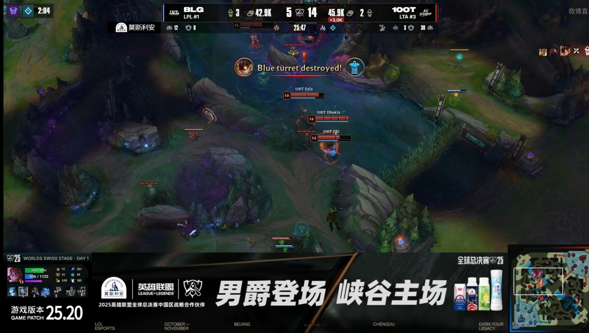 BLG对战100T 咋回事儿 blg ，没睡醒? ​​​