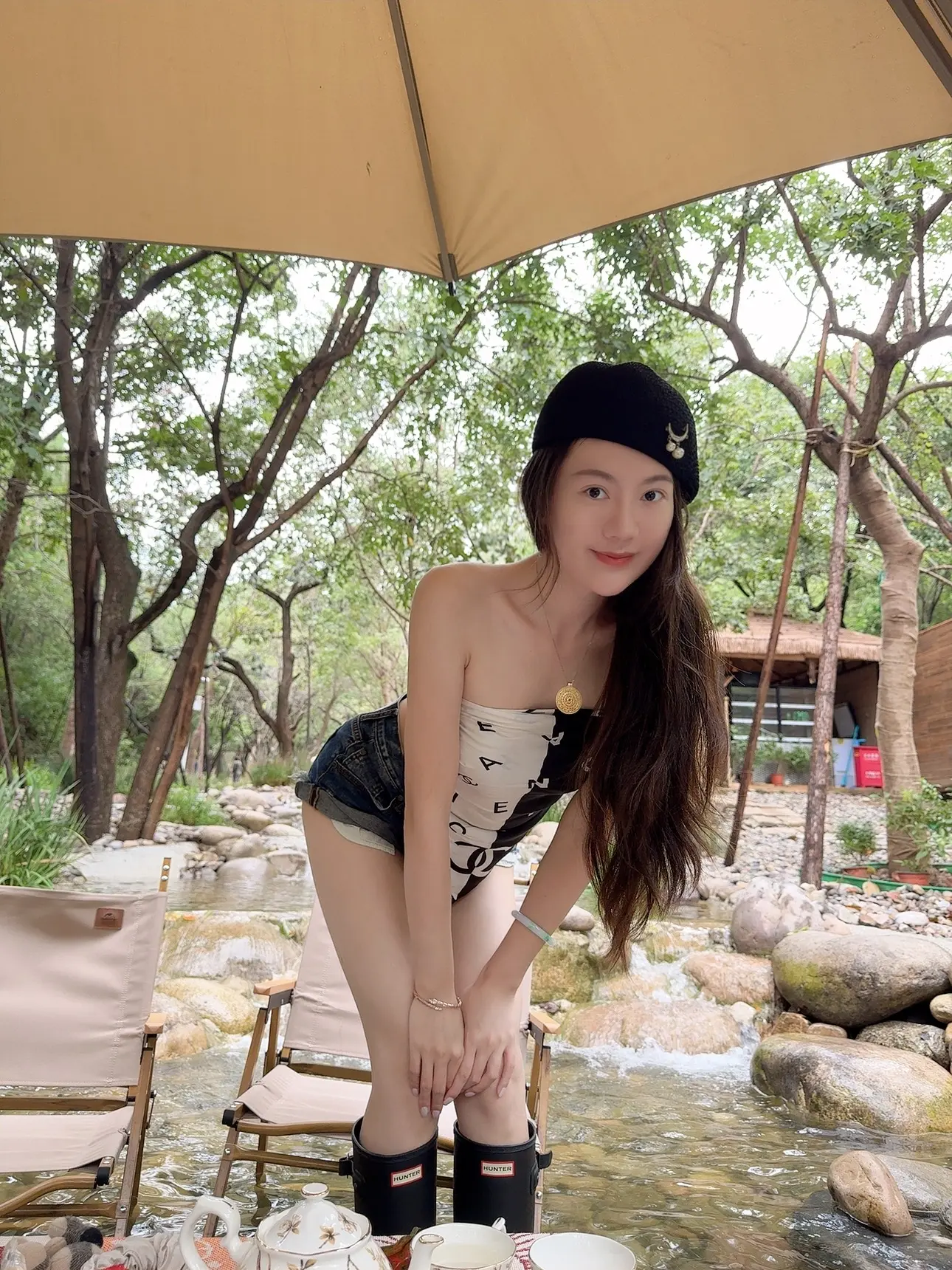 好舒服的天气。