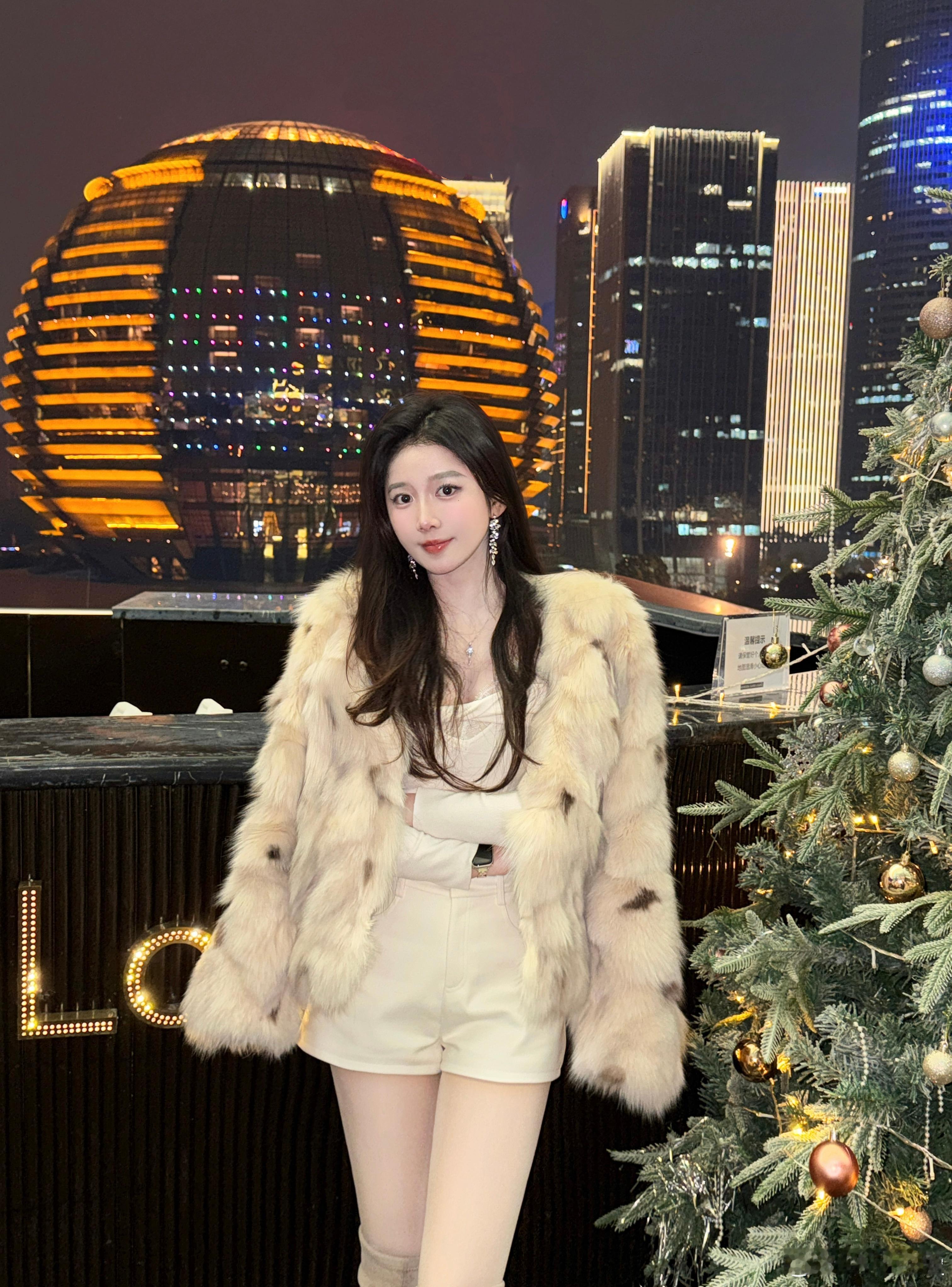 至此十二月系上圣诞结  