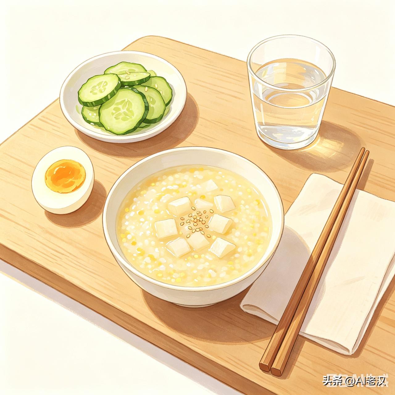 [三伏天一周清淡祛湿食谱]
 
整体准则：少冰、少油、少辣，蒸/煮/清炖为主，每
