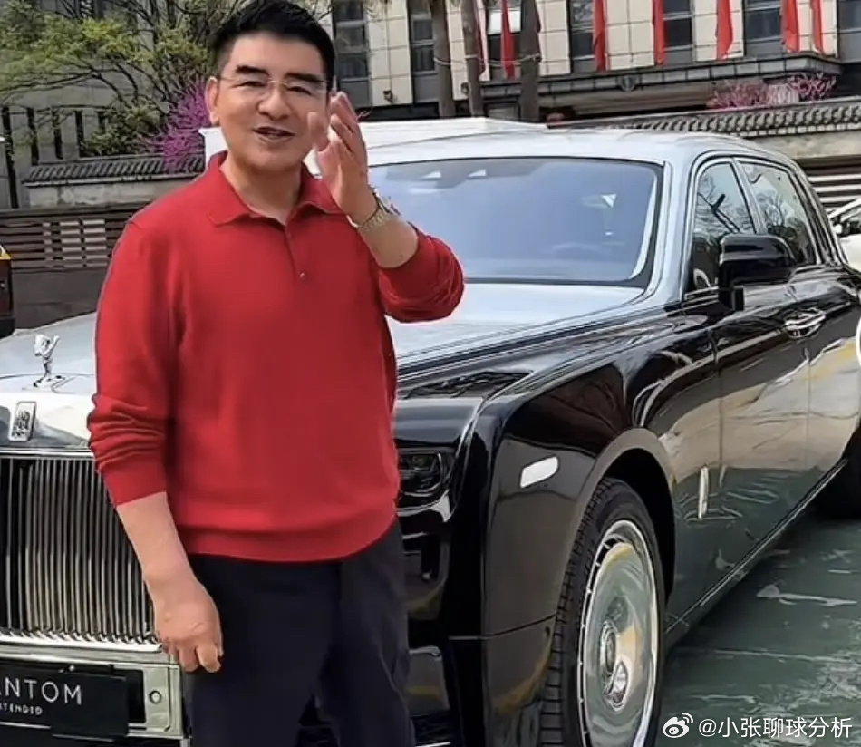 价值1300万 陈光标要送张雪一辆劳斯莱斯幻影：全国唯一 中国骄傲在张雪率队拿下