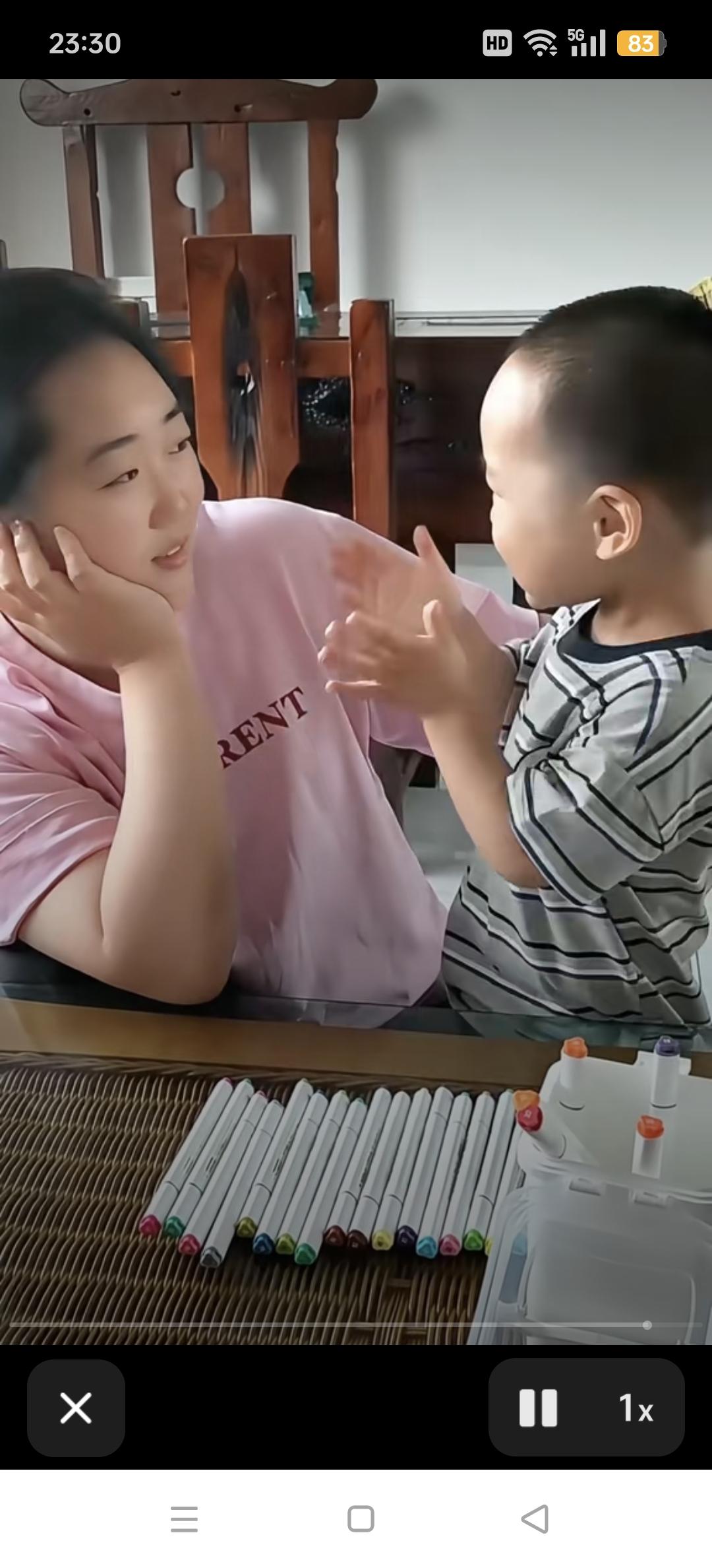 "米乐儿"这是陷入自证的逻辑陷阱里了吗？最近这个和米乐儿"互动"的妈妈开始两次出