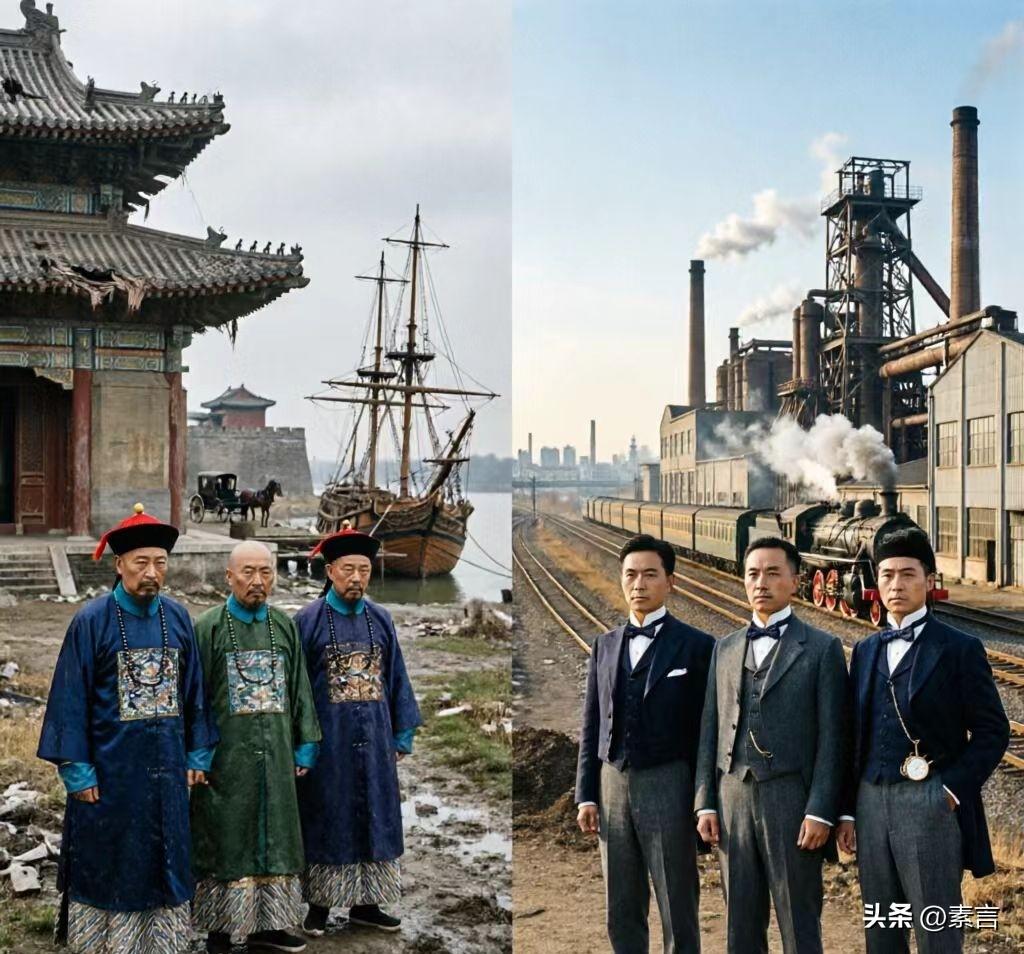 1861年VS1868年！“天朝上国”比日本早觉醒七年，洋务运动比明治维新更早起