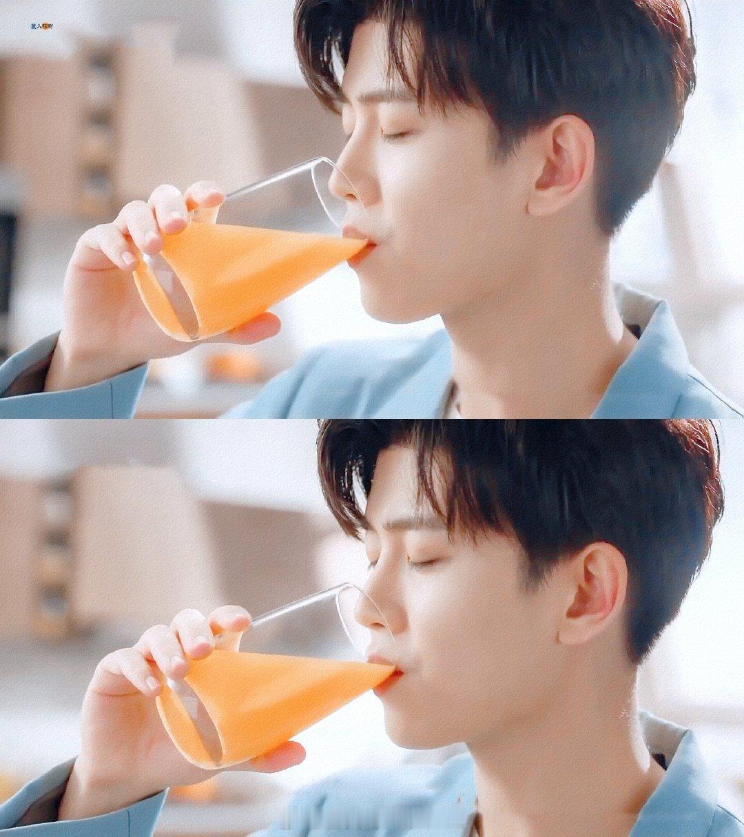 图1妈妈带他出去玩耍🏃♂️图2玩回来渴了喝橙汁儿🥤图3妈妈他欺负我图4我妈妈