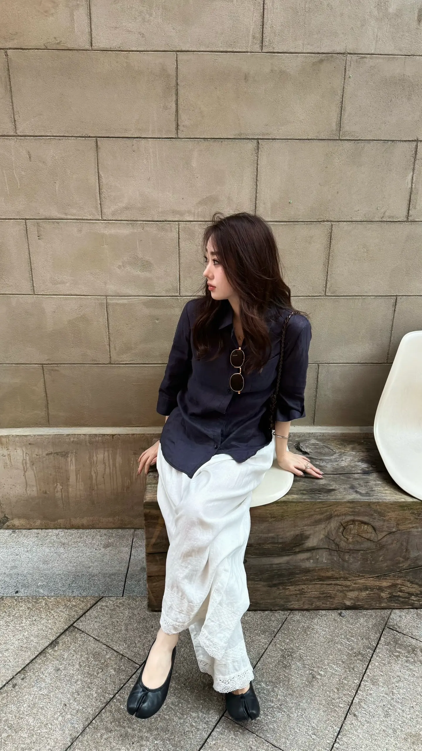 ootd穿搭 无亚麻不夏天 亚麻穿搭